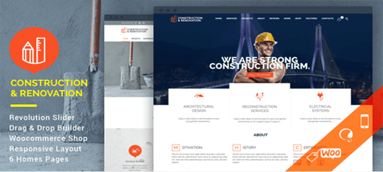 builder construction theme builder construction theme