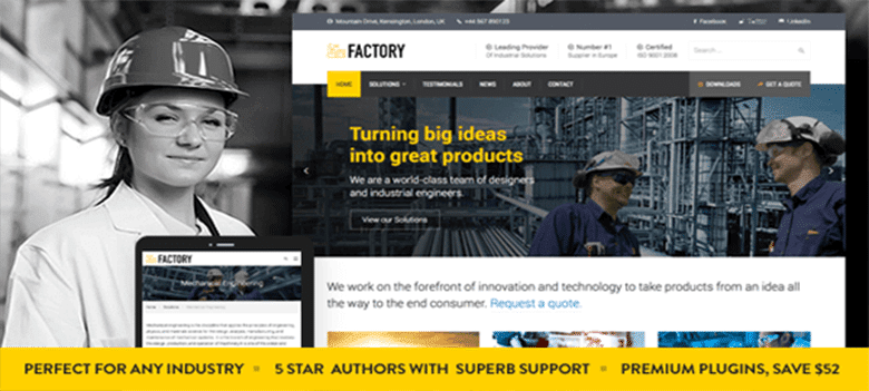 factory theme factory theme