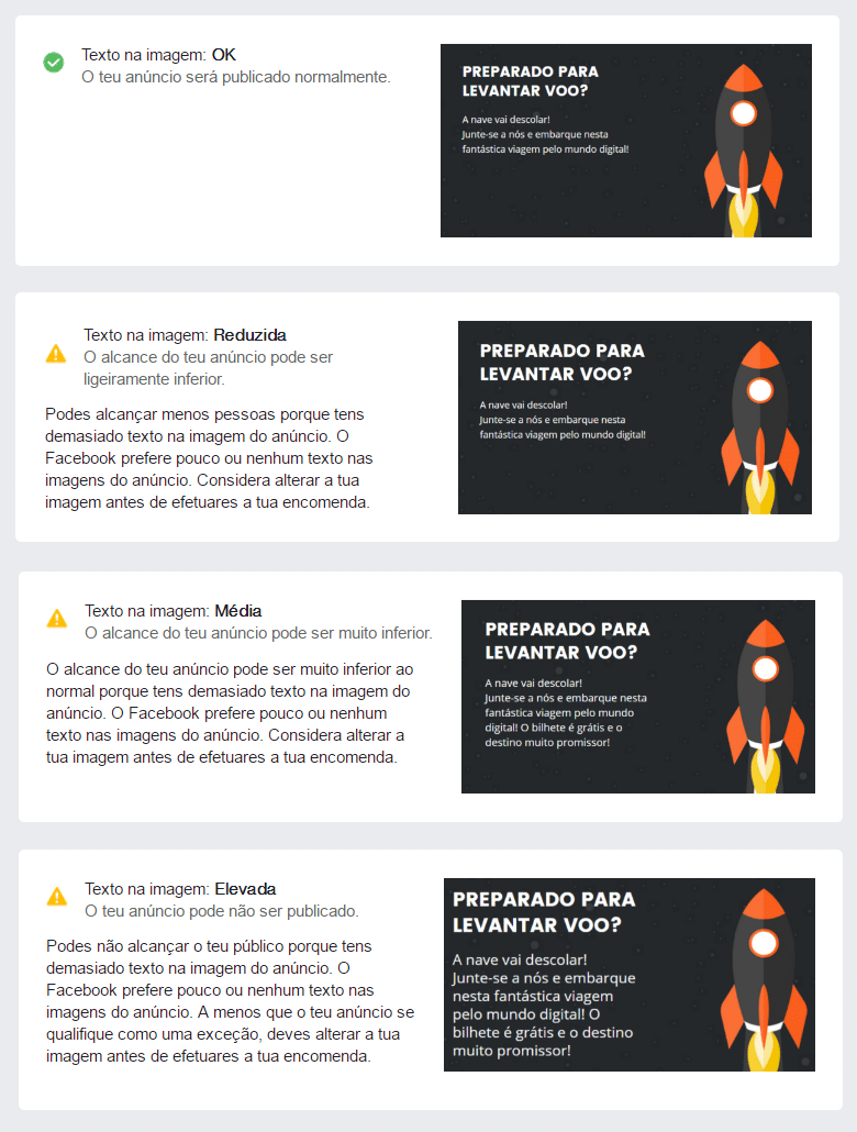 regra 20 texto facebook anuncios regra 20 texto facebook anuncios